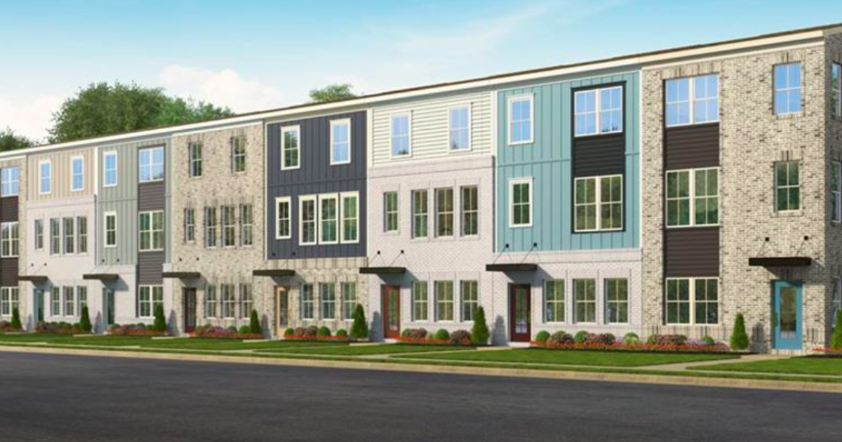 Near banks of Proctor Creek, townhomes called affordable take shape